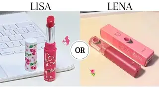 LISA OR LENA 🎀 || #lisaandlena #lena #lisa #trending  #lisaorlenachoices #cute #aesthetic #fyp 🌸🌿