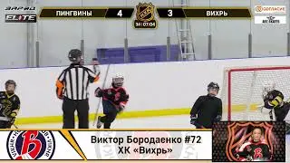 Виктор Бородаенко 72 ХК ВИХРЬ