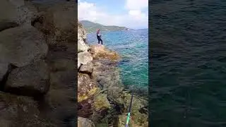 mancing di karang dangkal