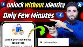 Without Identity Unlock | How To Unlock Facebook Account Without Identity | Unlock Facebook Account