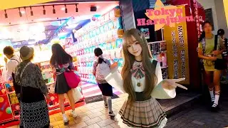 Tokyo Harajuku🐶👍A fun town♪💖4K non-stop 1 hour