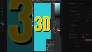 Create Easy 3D Text in Photoshop | Photoshop Tutorial 