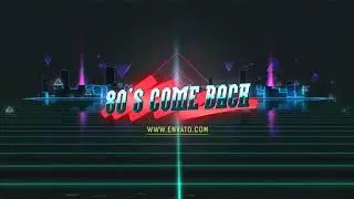 VHS Opener Retro Future Style | After Effects template