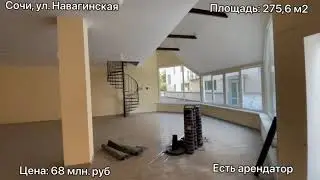 Сочи, Навагинская 3/3. Коммерческое помещение. Бывший магазин Берлин