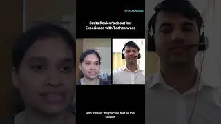 Smita Review’s about her experience with Techcanvass