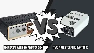 Universal Audio OX vs. Two Notes Torpedo Captor X - Audio Comparison (no talking)