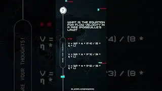 Understanding Poiseuille's Law