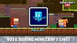 Minecraft Live 2021: проголосуйте за успокаивать! [ Russian Перевод ]