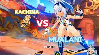 Clash between Mualani and Kachina | Genshin Impact #GenshinImpact #Natlan #Capitano #Mavuika #Gaming