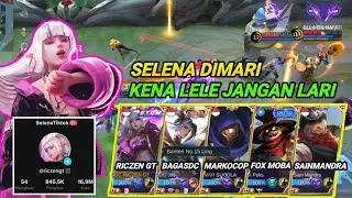 RANKED PAKAI SELENA BARENG @MARKOCOP @Bagasdc @FoxMoba @SainMandra