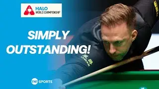 110 break for Judd Trump vs Luca Brecel 🤩 | 2025 Halo World Championship Highlights