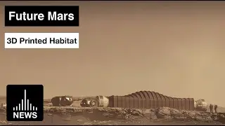 Future Mars - Icon and Bjarke Ingels 3D printed Habitat
