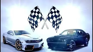 Dodge Challenger SRT8 VS Chevrolet Camaro ZL1 NFSMW 2012