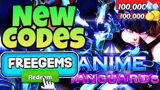 *NEW CODES* ALL WORKING CODES FOR ANIME VANGUARDS IN 2024! ROBLOX ANIME VANGUARDS CODES
