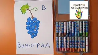Буква В. Виноград