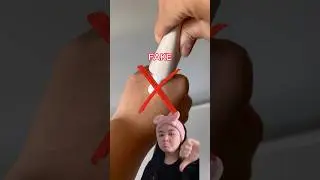 Fake vs Real comparison of the Beauty of Joseon Sunscreen 😱 #fakeskincare #koreanskincare #shorts