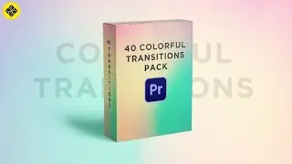 40 Colorful Transition Pack for Premiere Pro   Transitions for Premiere Pro