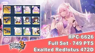 Honkai Impact 3 SEA - [Full Set] Exalted Redlotus 472D - RPC-6626