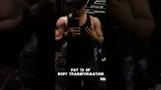 Day 13 of Teenage Body Transformation #minivlog #shorts