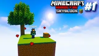 Minecraft Skyblock, But It's HARDCORE Survival! #1 (Hindi)