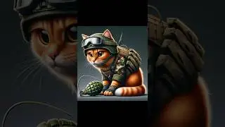 Cat died in the army (Кот умер в армии) #cat #cute #kitten #love #shorts shor