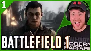 Royal Marine Plays BATTLEFIELD 1 For The First Time Part 1! (PLUS COLD WAR GIVEAWAY!)