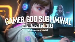 Gamer God Subliminal | Become a Video Game Champion (Alpha Wave Formula)
