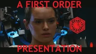 Rey watches First Order propaganda (Battle of Yavin)