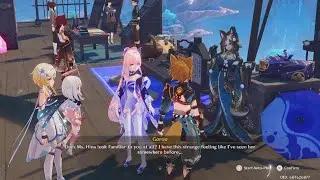 Gorou asks about Ms. Hina (CN)