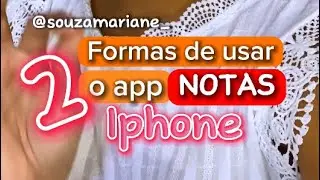 Use o aplicativo notas no 
