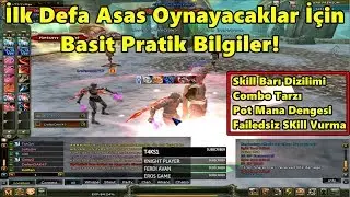 NewGate - İlk Defa Asas Oynayacaklar İçin, Basit Pratik Bilgiler! | Knight Online