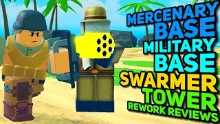 Secret Tower Buff? | Mercenary Base & Swarmer Tower Reviews | TDS v1.27.0 Update Tower Reworks