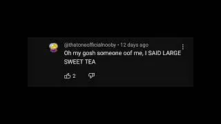 baldi works at McDonald's but comments section