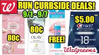 WALGREENS CURBSIDE DEALS (9/1 - 9/7) | ***CHEAP Olay & More!