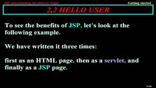 Understanding JavaServer Pages1/2