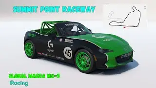 Trying to make out of C class alive  Globle Mazda MX-5 Cup Summit Point Raceway  iRacing PC