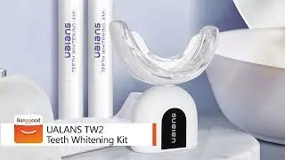 UALANS TW2 Teeth Whitening Kit 6X LED Light Tooth Whitener