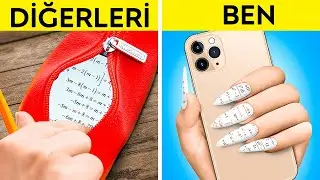 HER ÖĞRENCİNİN ÇOK HOŞUNA GİDECEK AKIL DOLU OKUL TÜYOLARI VE EL İŞLERİ