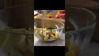 Заправка для фруктового салата! #фруктовыйсалат
