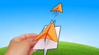 How to make a PAPER PLANE LAUNCHER