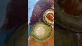 Картина маслом Авокадо 🥑 