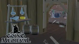 Проблемы с жителями. Улучшение кухни ● Going Medieval ● Прохождение #10 (Выживание/Мирный)