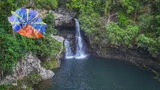 Cascade cachée Sainte Suzanne La Réunion