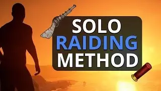 NEW WIPE DAY SOLO RAID STYLE (EASIEST LOOT EVER)!! Rust SOLO Survival S10 Ep1
