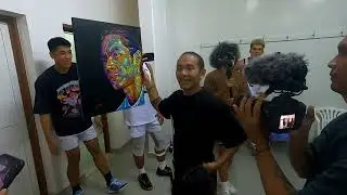NAIABOT NA NATIN APPRECIATION PAINTING KAY COACH MAVS ❤️☝️
