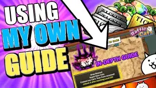 Using My OWN GUIDE to Beat MANIC DARK! | The Battle Cats