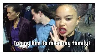 Taking him to meet my family! NYC Vlog!