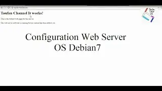 Configuration WEB Server OS Debian7 on Virtual Box