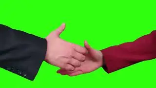 Handshake Green Screen 