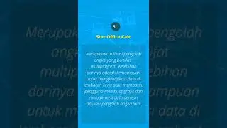 Jenis Aplikasi Pengolah Angka